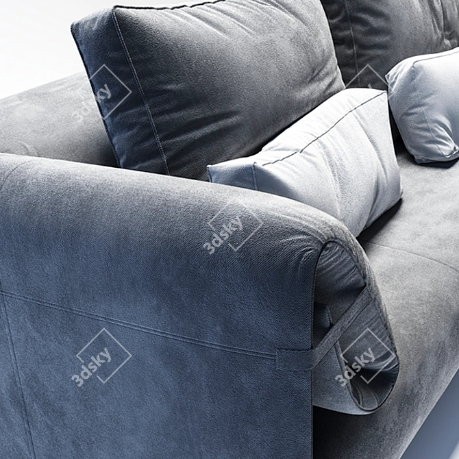 Exquisite Comfort: Rolf Benz Alma 3D model image 3