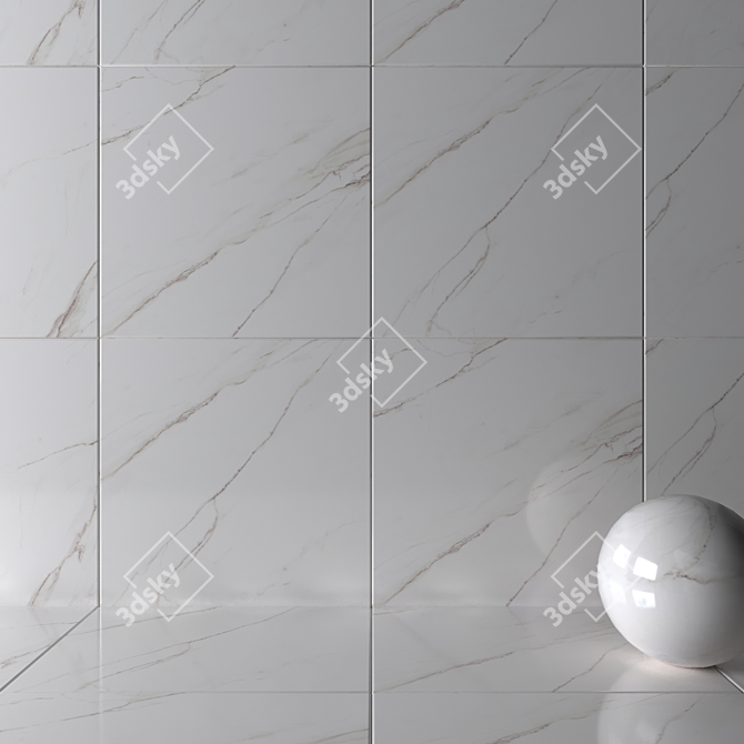 Multi-Texture HD Wall/Floor Tiles 3D model image 2