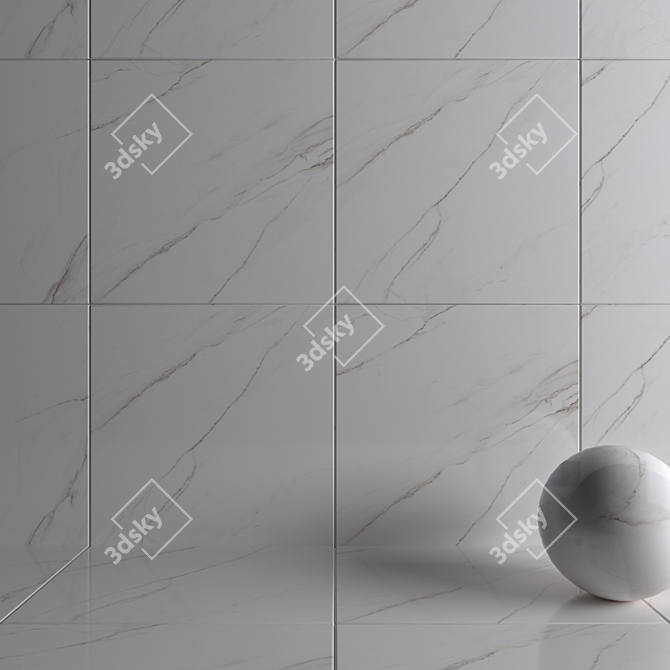 Multi-Texture HD Wall/Floor Tiles 3D model image 3