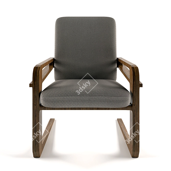 Comfort Plus Chair 3D model image 2
