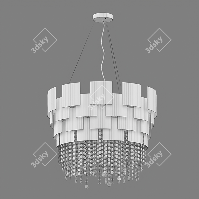 Chiaro Karmen Pendant Light 3D model image 2