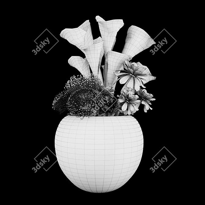 Natural beauty: Plant 17 3D model image 3