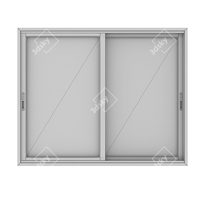 Versatile Sliding Windows- Editable & Efficient 3D model image 3