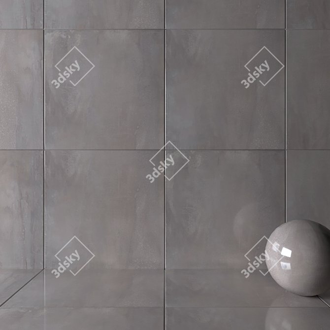 Multi-Texture HD Wall & Floor Tiles 3D model image 2