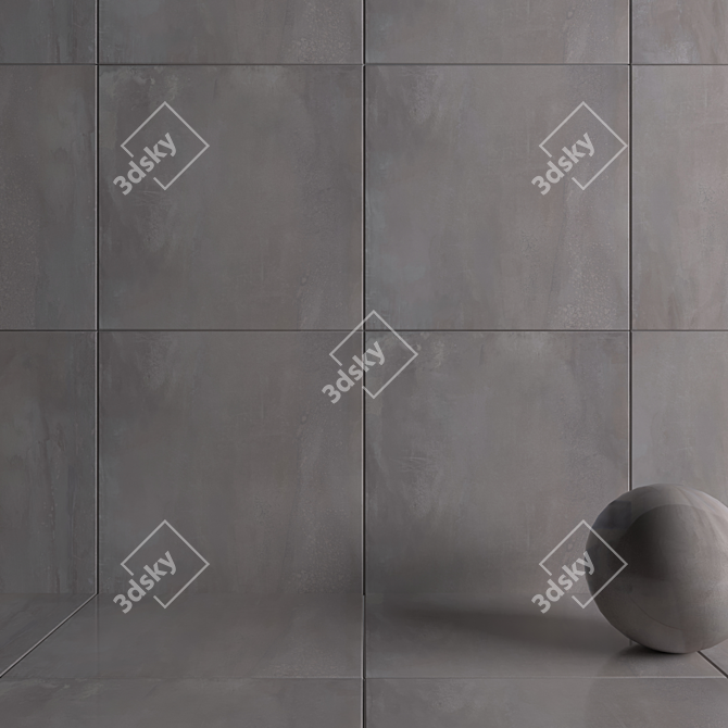 Multi-Texture HD Wall & Floor Tiles 3D model image 3