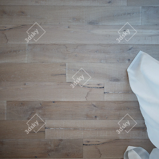 Hawaii Oak Wood Floor - Natural Beauty 3D model image 2