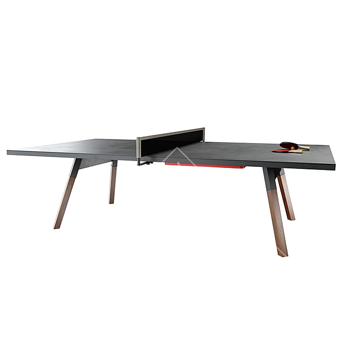 Versatile You and Me HPL Ping Pong Table 3D model image 1