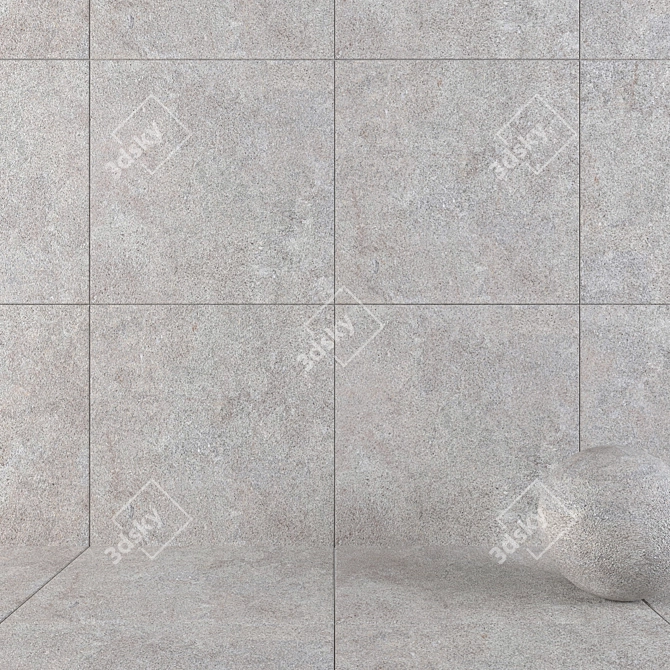 Multi-Texture Wall & Floor Tiles 3D model image 1