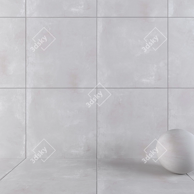 Multi-Texture HD Wall Tiles 3D model image 1