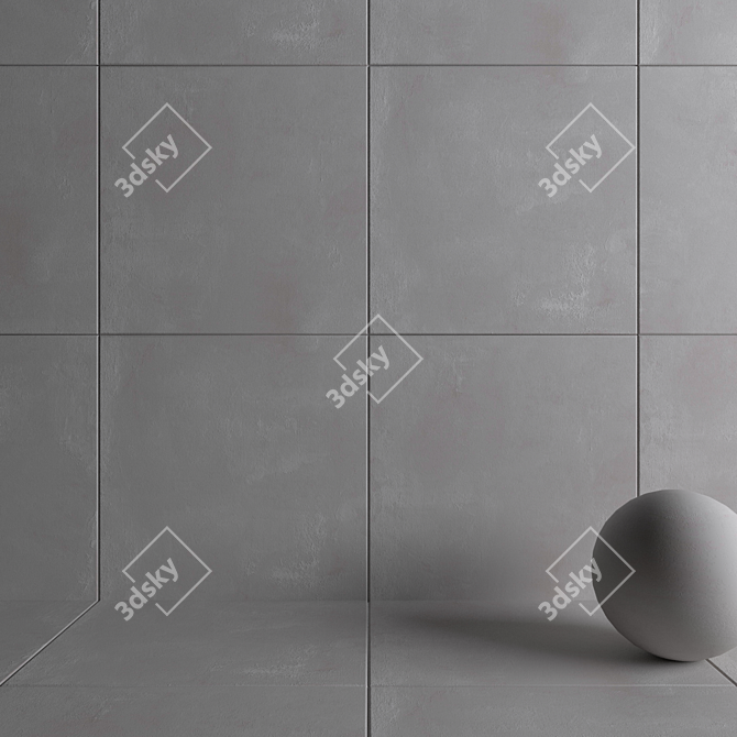 Multi-Texture HD Wall Tiles 3D model image 3