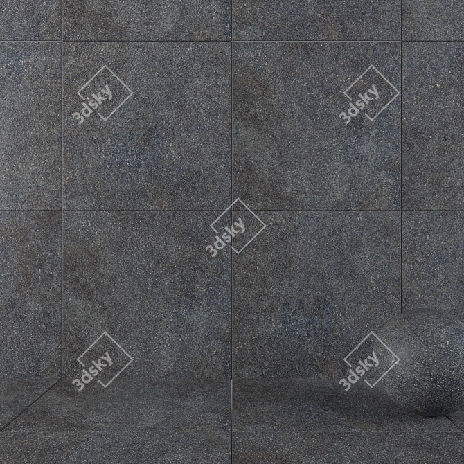 Multitexture HD Wall Tiles 120x120cm 3D model image 1