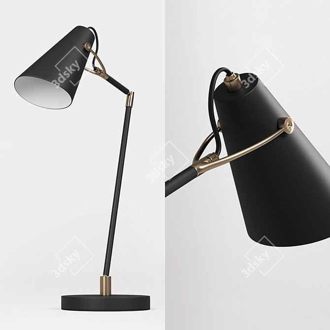 Modern Minimalist Desk Lamp | Cicero 3D model image 1