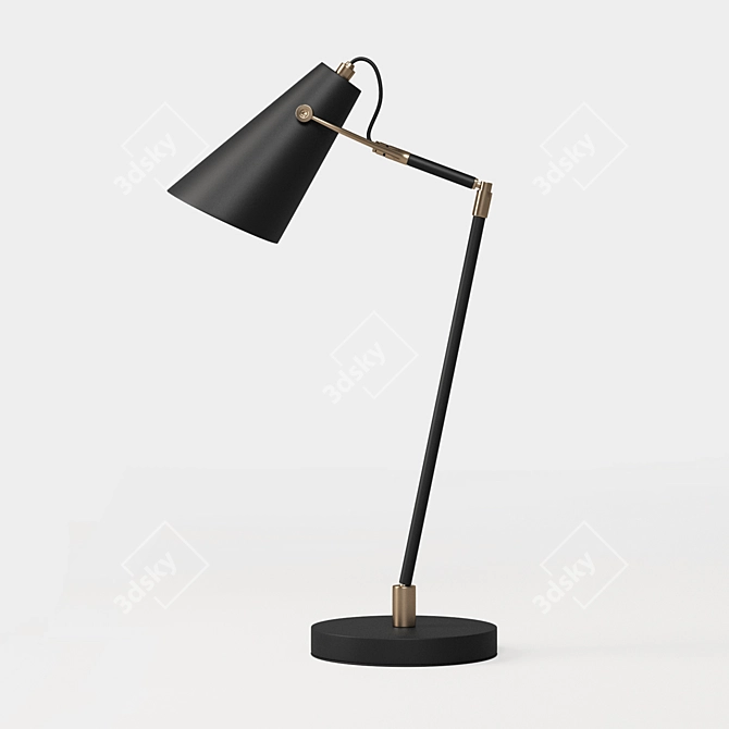 Modern Minimalist Desk Lamp | Cicero 3D model image 2