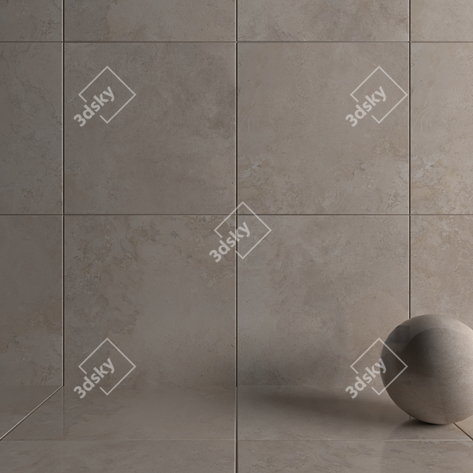 HD Multitexture Wall & Floor Tiles 3D model image 3