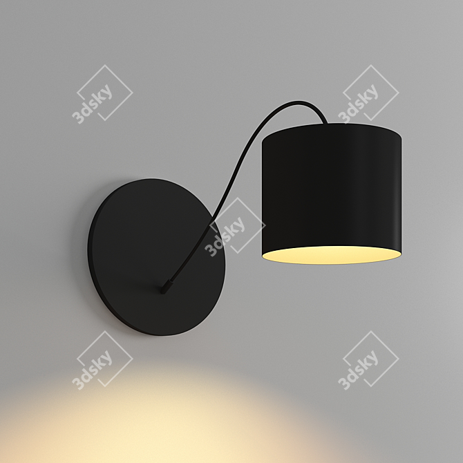 Nowodvorski Alice 3468: Elegant Fabric Pendant Light 3D model image 1