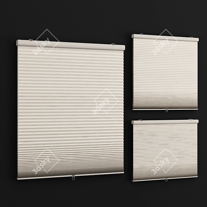 3D Roller Blinds with Vray & Corona 3D model image 1