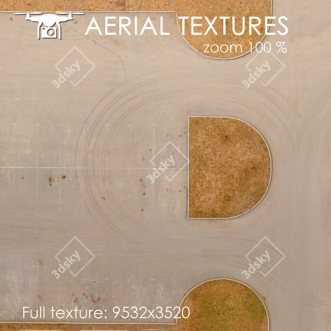 Aerial Exterior Texture 3D model image 3