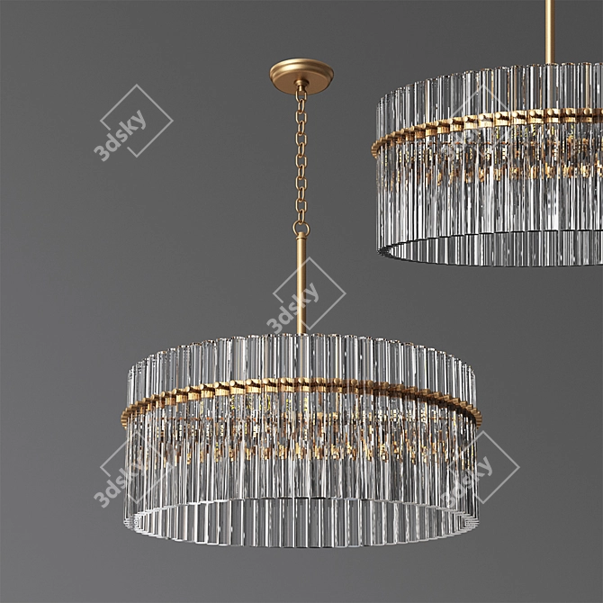 4 Ceiling Light Set: Nocturne, Blossi, Orion, Casandra 3D model image 2