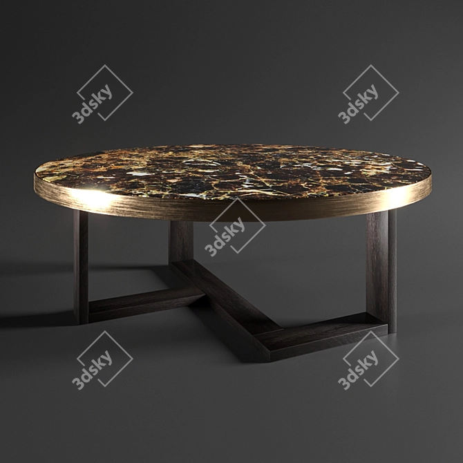 Elegant Moon95 Coffee Table 3D model image 1