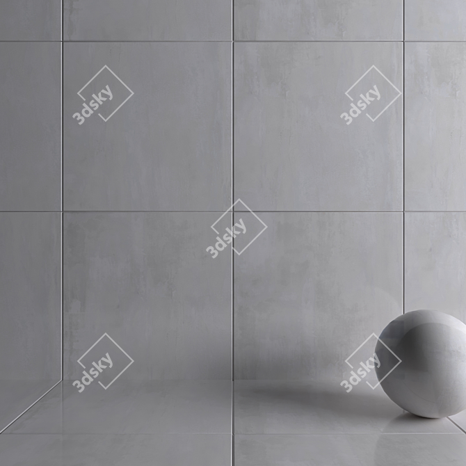 Multi-Texture HD Wall & Floor Tiles 3D model image 3