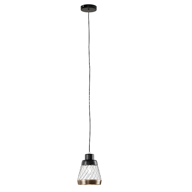 F-Promo Ceiling Light 2346-1P: Sleek and Stylish 3D model image 2