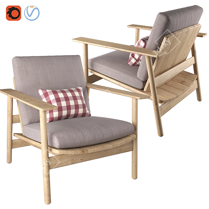 Riva Outdoor Furniture Collection 3D model image 1