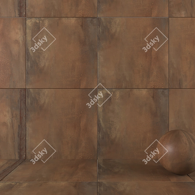 Multi-Texture HD Wall Tiles 3D model image 1