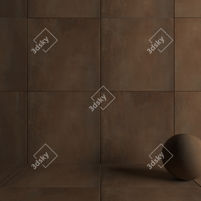 Multi-Texture HD Wall Tiles 3D model image 3