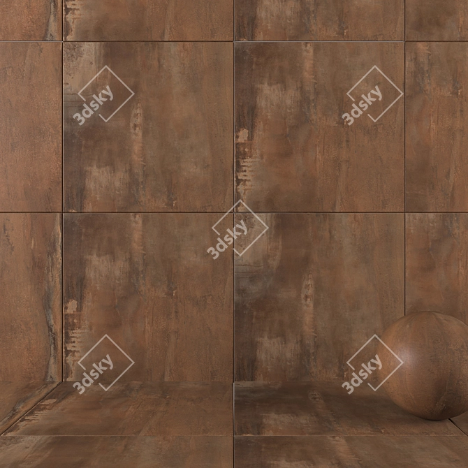 Multi-Texture HD Wall Tiles 3D model image 1