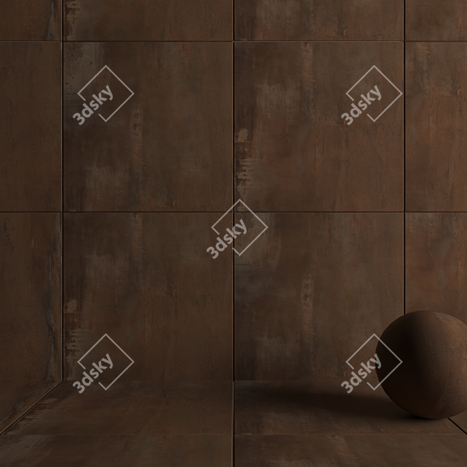 Multi-Texture HD Wall Tiles 3D model image 3