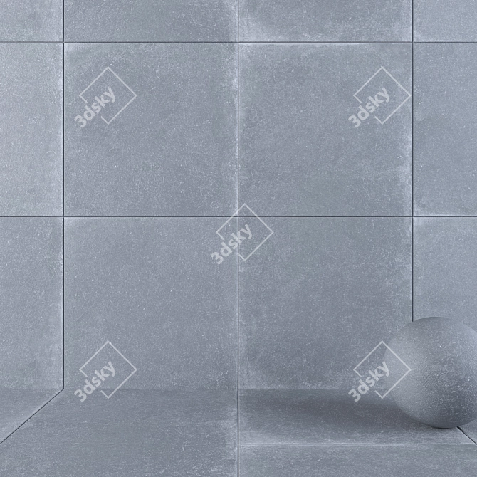 Multi-Texture HD Wall Tiles 3D model image 1