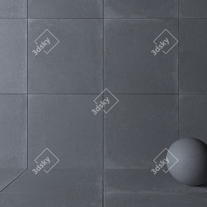 Multi-Texture HD Wall Tiles 3D model image 2