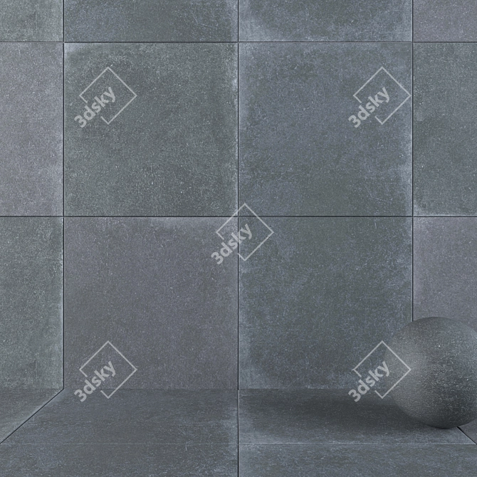 Multi-Texture HD Wall/Floor Tiles 3D model image 1