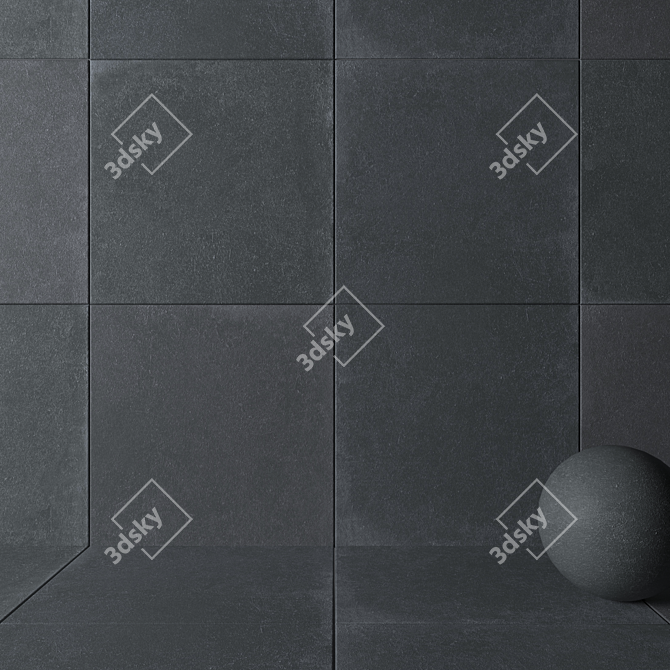 Multi-Texture HD Wall/Floor Tiles 3D model image 2