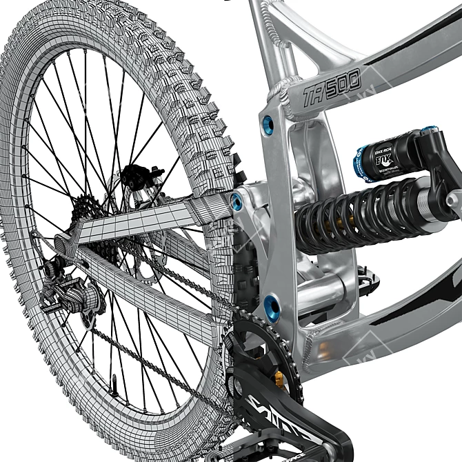 Transition TR500: Ultimate Downhill Beast! 3D model image 2