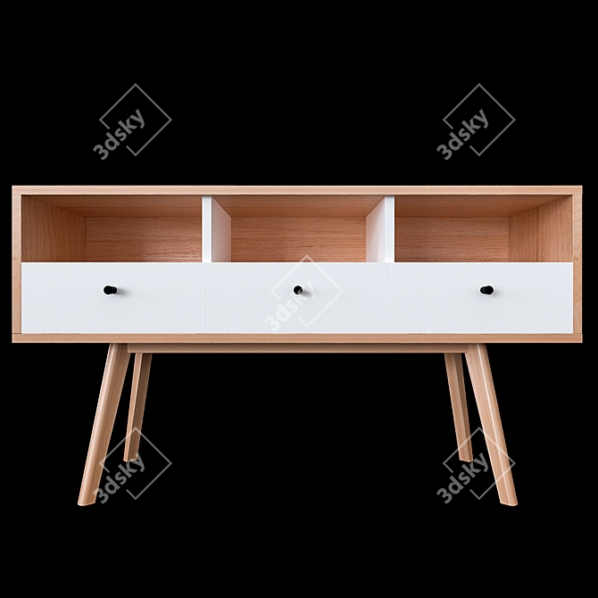 Modern TV Stand | Tucson 3D model image 1