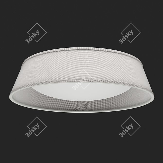 NORDICA Ceiling Light: Elegant and Energy-Efficient 3D model image 1