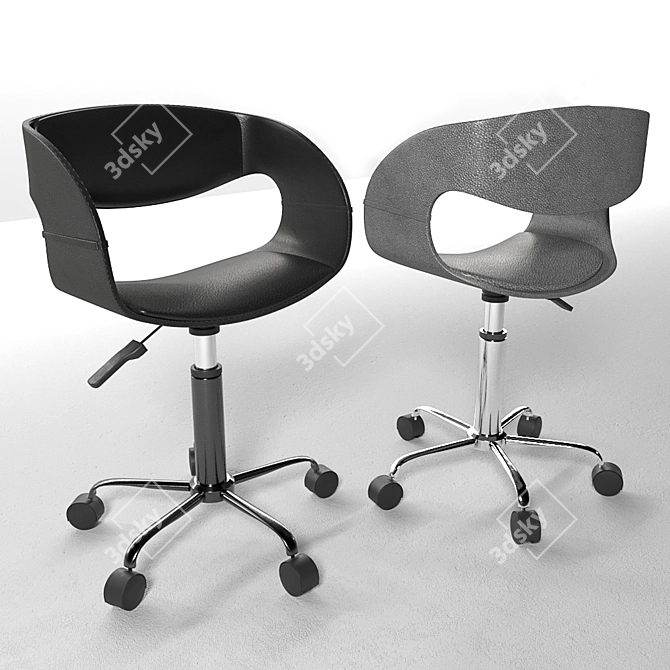 ErgoFlex Office Chair 3D model image 2