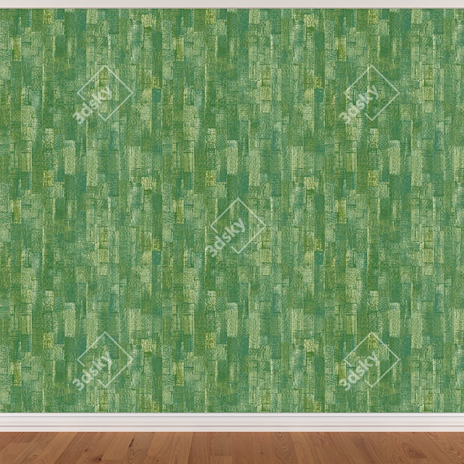 Seamless Wallpaper Set (3 Colors) 3D model image 2