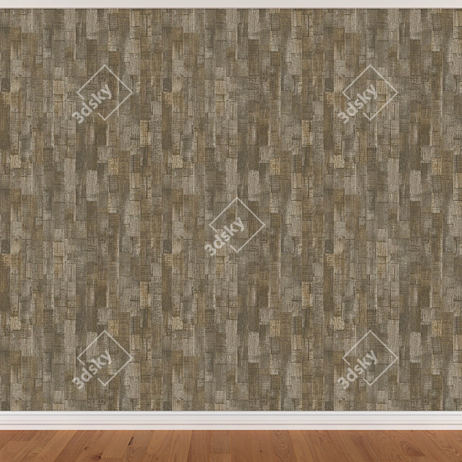 Seamless Wallpaper Set (3 Colors) 3D model image 3