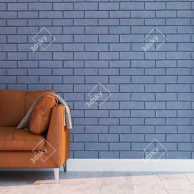 Seamless Brick Texture Bundle 3D model image 2