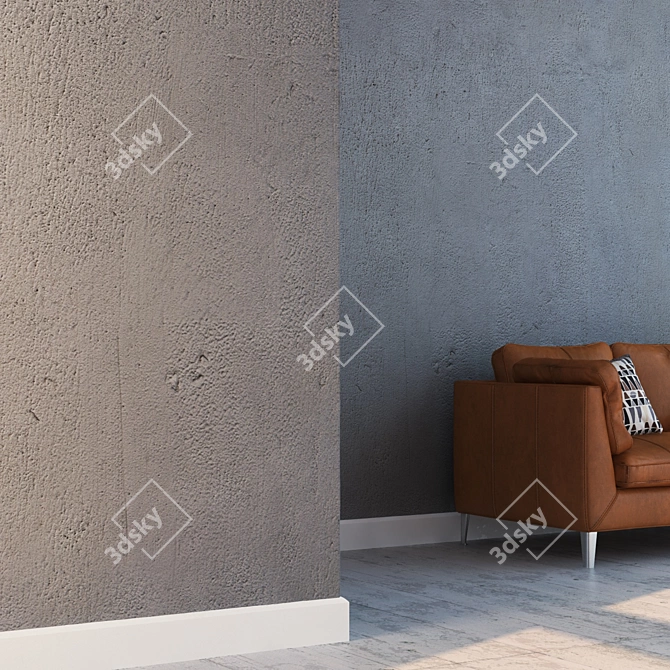 Seamless Concrete Texture 3D model image 3