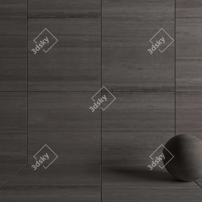 Multi-Texture HD Wall & Floor Tiles 3D model image 3