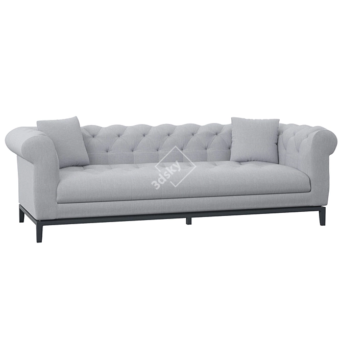 Elegant Follett Sofa: Stylish Comfort 3D model image 2