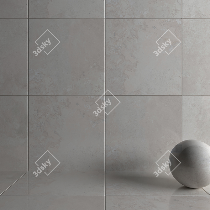 Multi-Texture HD Wall & Floor Tiles 3D model image 3