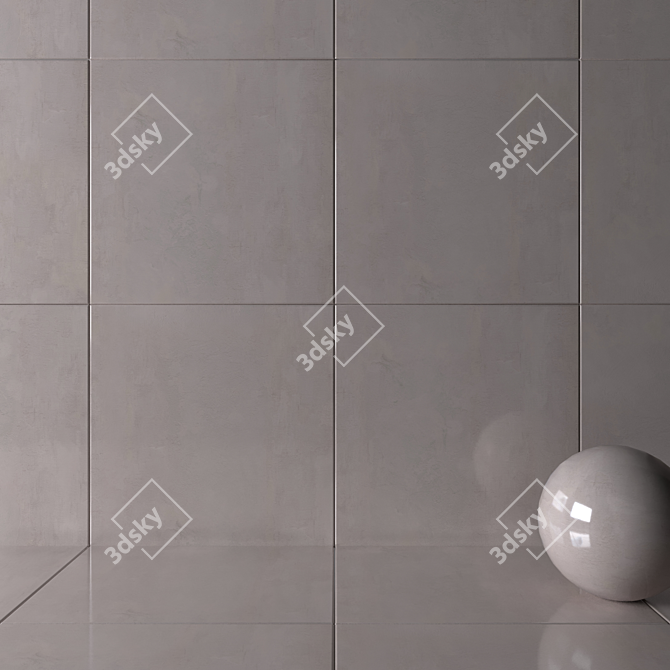 Multi-texture HD Wall & Floor Tiles 3D model image 2