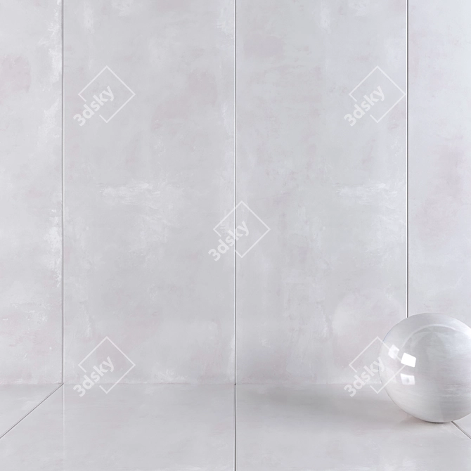 HD Multi-Texture Wall Tiles 3D model image 1