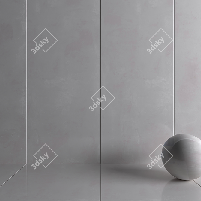 HD Multi-Texture Wall Tiles 3D model image 3