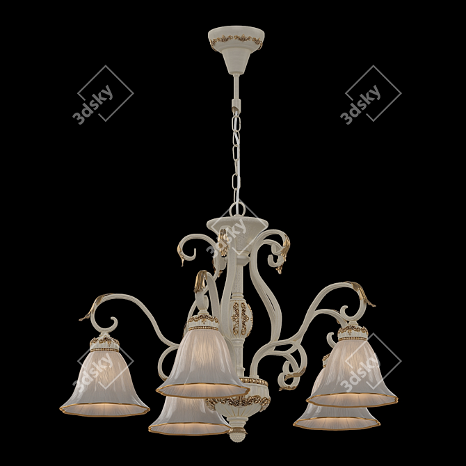 Elegant Country Style Lighting 3D model image 1