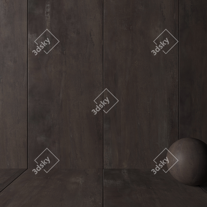 HD Multitexture Wall Tiles 3D model image 2